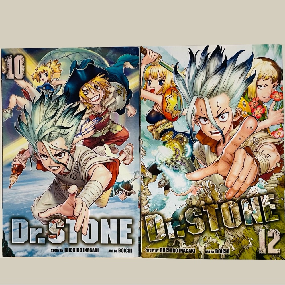 Dr. Stone Manga | Vol 10 & 12